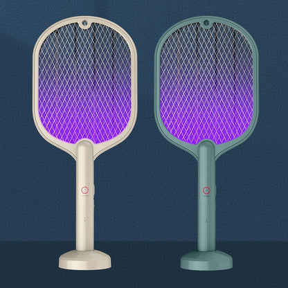 Smart Home Dual-Use Mosquito Swatter Mosquito Killer Fly Swatte(Beige) - Fly Swatter by PMC Jewellery | Online Shopping South Africa | PMC Jewellery | Buy Now Pay Later Mobicred