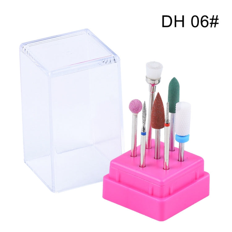 Ceramic Tungsten Steel Alloy Nail Strip Tool Set Grinding Machine Grinding Brush Polishing Tool, Color Classification: DH06 - Grinding Tools & Accessories by PMC Jewellery | Online Shopping South Africa | PMC Jewellery | Buy Now Pay Later Mobicred