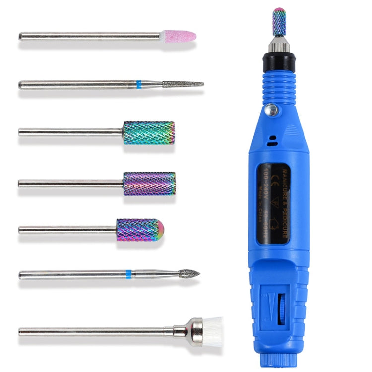 Ceramic Tungsten Steel Alloy Nail Strip Tool Set Grinding Machine Grinding Brush Polishing Tool, Color Classification: DH07 - Grinding Tools & Accessories by PMC Jewellery | Online Shopping South Africa | PMC Jewellery | Buy Now Pay Later Mobicred