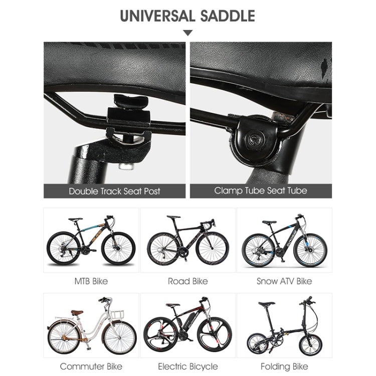 WEST BIKING YP0801086 Silicone Thickened Soft And Comfortable Bicycle Seat(Dark Green) - Bicycle Saddle by WEST BIKING | Online Shopping South Africa | PMc TechLife | Buy Now Pay Later Mobicred