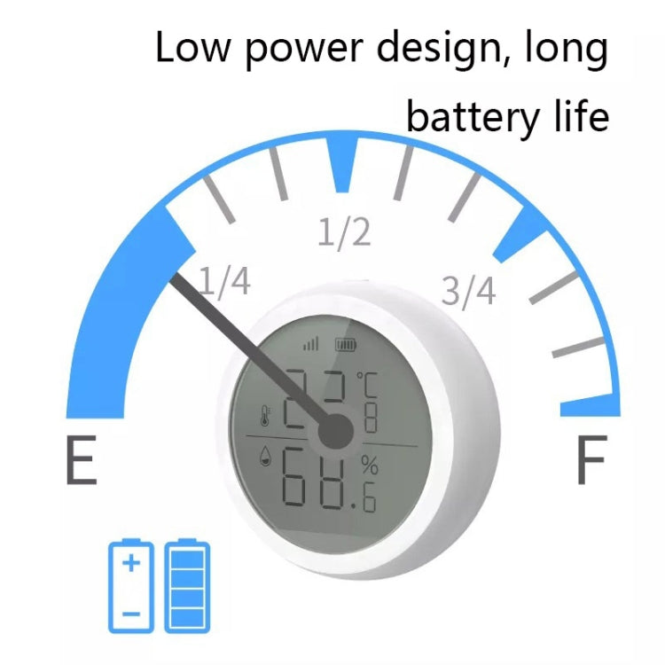 LQ-698 Tuya Smart Home Wireless Temperature And Humidity Detector Sensor, Need to be used with Gateway (TBD05620685) - Tachometers & Anemometer by PMC Jewellery | Online Shopping South Africa | PMC Jewellery | Buy Now Pay Later Mobicred