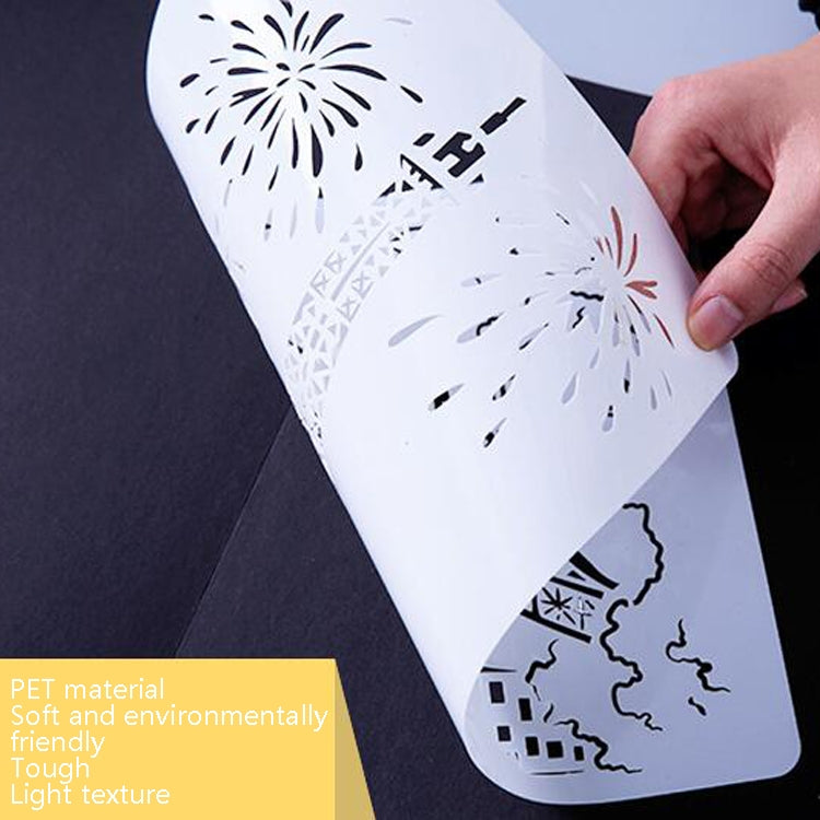 Tower System (5pcs / Set) Construction Series Painting Template Theme City A4 Label Template - Art Supplies by PMC TechLife | Online Shopping South Africa | PMC TechLife | Buy Now Pay Later Mobicred