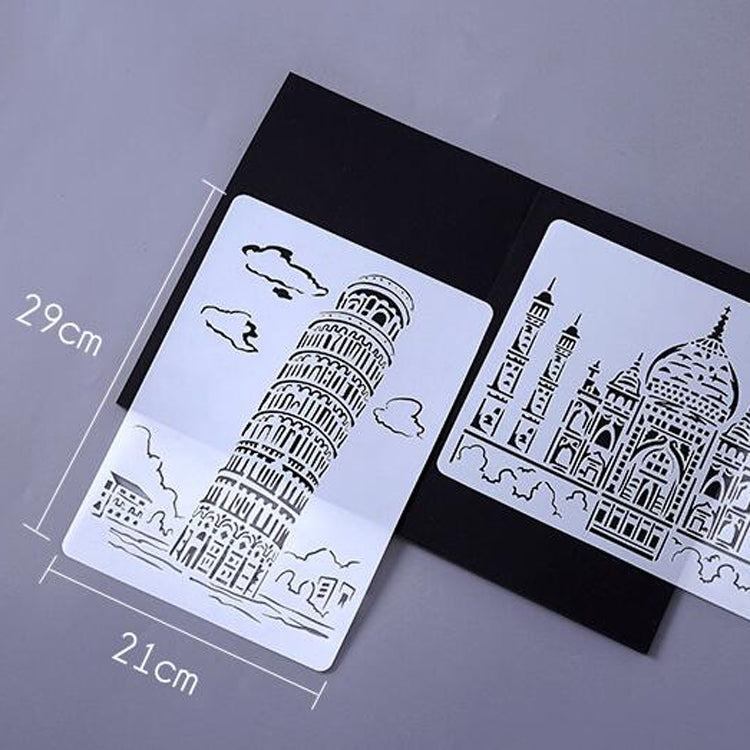 2 London Bridge Construction Series Painting Template Theme City A4 Label Template - Art Supplies by PMC TechLife | Online Shopping South Africa | PMC TechLife | Buy Now Pay Later Mobicred