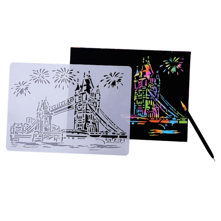 5 Taj Mahal Construction Series Painting Template Theme City A4 Label Template - Art Supplies by PMC TechLife | Online Shopping South Africa | PMC TechLife | Buy Now Pay Later Mobicred