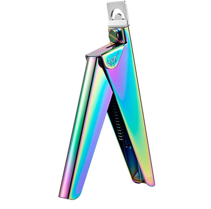 Nail Word Cut French U-Shaped Cut Fake Nail Cut Stainless Steel Nail Knife, Color Classification: Colorful Titanium 1 - Nail Clipper by PMC Jewellery | Online Shopping South Africa | PMC Jewellery | Buy Now Pay Later Mobicred