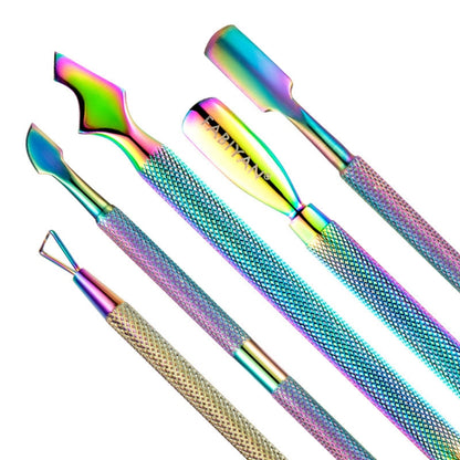 FABIYAN Nail Art Scissors Set Stainless Steel Nail Clippers Dead Skin Scissors Remover Steel Push, Specification: Set 3 - Nail Clipper by FABIYAN | Online Shopping South Africa | PMC Jewellery | Buy Now Pay Later Mobicred