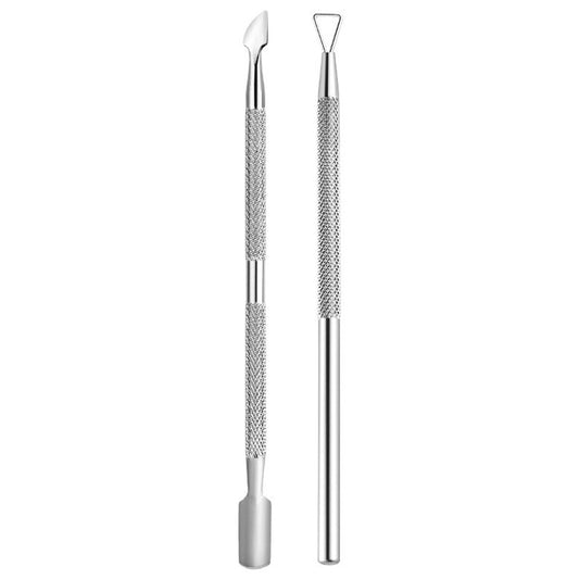 FABIYAN Stainless Steel Dead Skin Shear Steel Push Nail Art Tool Set, Specification: Set 1 - Nail Clipper by PMC Jewellery | Online Shopping South Africa | PMC Jewellery | Buy Now Pay Later Mobicred