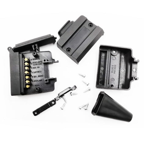 VP1120A 12P RV Trailer Plug Socket Waterproof Connector AU Plug - Terminal connectors by PMC TechLife | Online Shopping South Africa | PMC TechLife | Buy Now Pay Later Mobicred