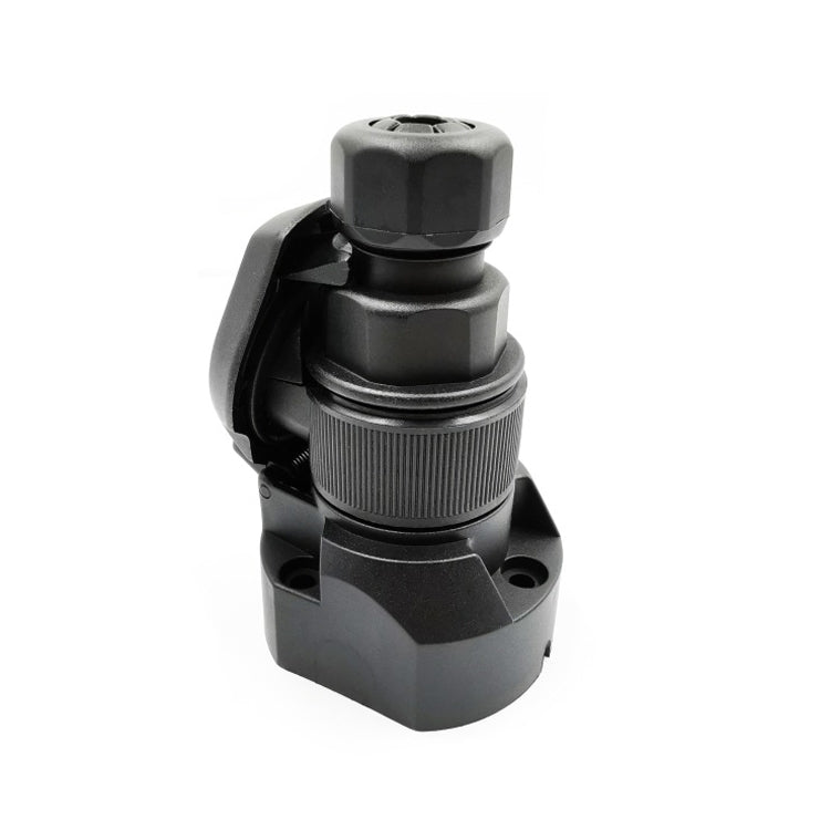 VS1130E 13P 12V RV Traveler Trailer Nylon Waterproof Plug Socket EU Plug - Terminal connectors by PMC TechLife | Online Shopping South Africa | PMC TechLife | Buy Now Pay Later Mobicred