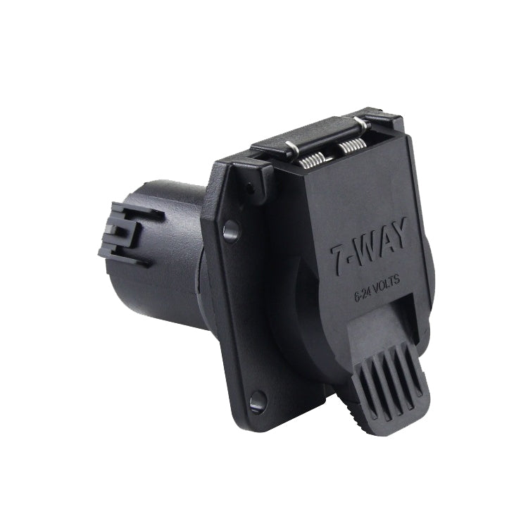 2 PCS VS170U-1 6-24V 7P Waterproof Trailer Plug Socket Connector RV Yacht Power Plug US Plug - Terminal connectors by PMC TechLife | Online Shopping South Africa | PMC TechLife | Buy Now Pay Later Mobicred