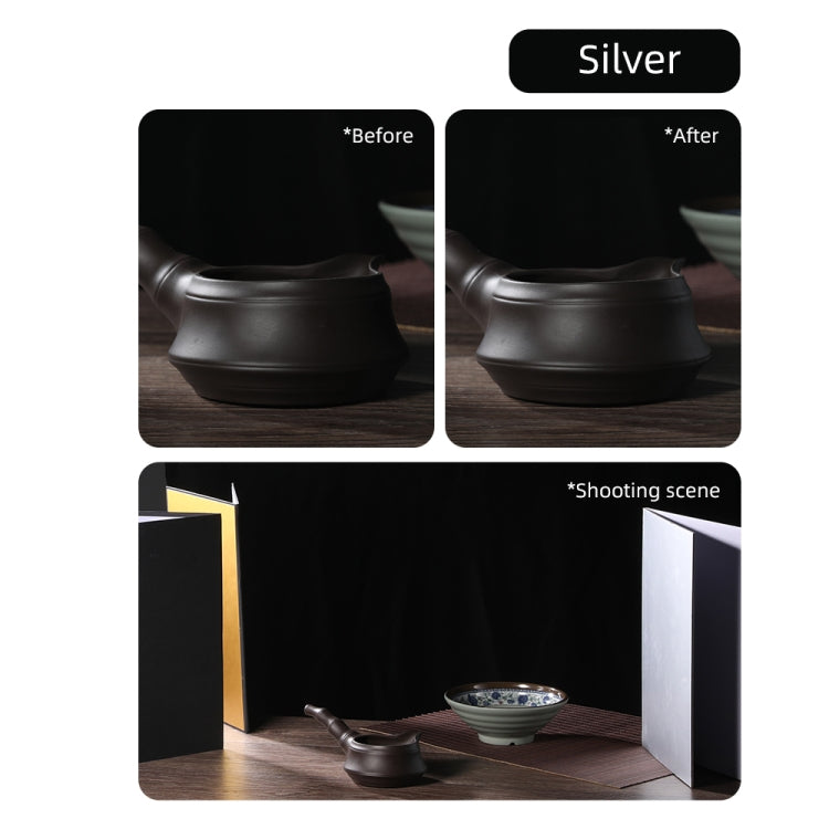 3-in-1 Reflective Board A3 Cardboard Folding Light Diffuser Board (White + Black + Gold) -  by PMC TechLife | Online Shopping South Africa | PMC TechLife | Buy Now Pay Later Mobicred