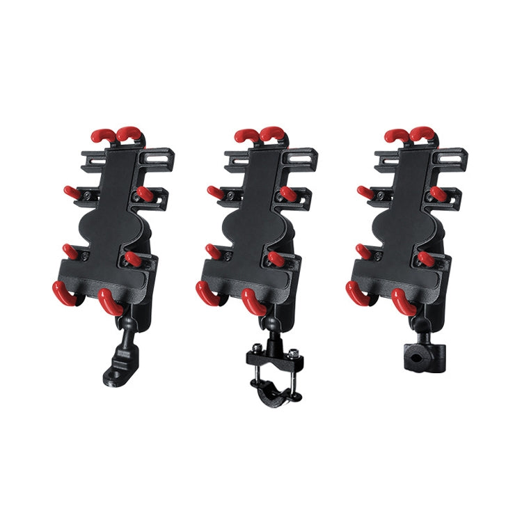 Motorcycle Metal Navigation Mobile Phone Bracket,Style: Handle Installation (Hand Twist) - Holder by PMC TechLife | Online Shopping South Africa | PMC TechLife | Buy Now Pay Later Mobicred