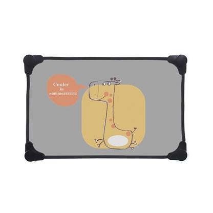 J5047 Car Sunshade Transmissions Mesh Window Shade Stretch Adjustable Size Side Window Sunscreen Insulation Board(Giraffe) - Sound & Heat Insulation Cotton by PMC Jewellery | Online Shopping South Africa | PMC Jewellery | Buy Now Pay Later Mobicred