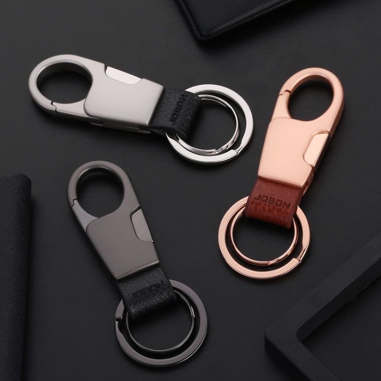 JOBON ZB-028YSK Car Keychain Men Waist Hangs Side Press Keychain(Golden) - Key Rings by JOBON | Online Shopping South Africa | PMC TechLife | Buy Now Pay Later Mobicred