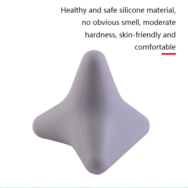 Silicone Thumb Bump Massager Muscle Relaxation Massage Fascia Device, Specification: Quadratic Pink - free shipping - PMC TechLife - Order now!