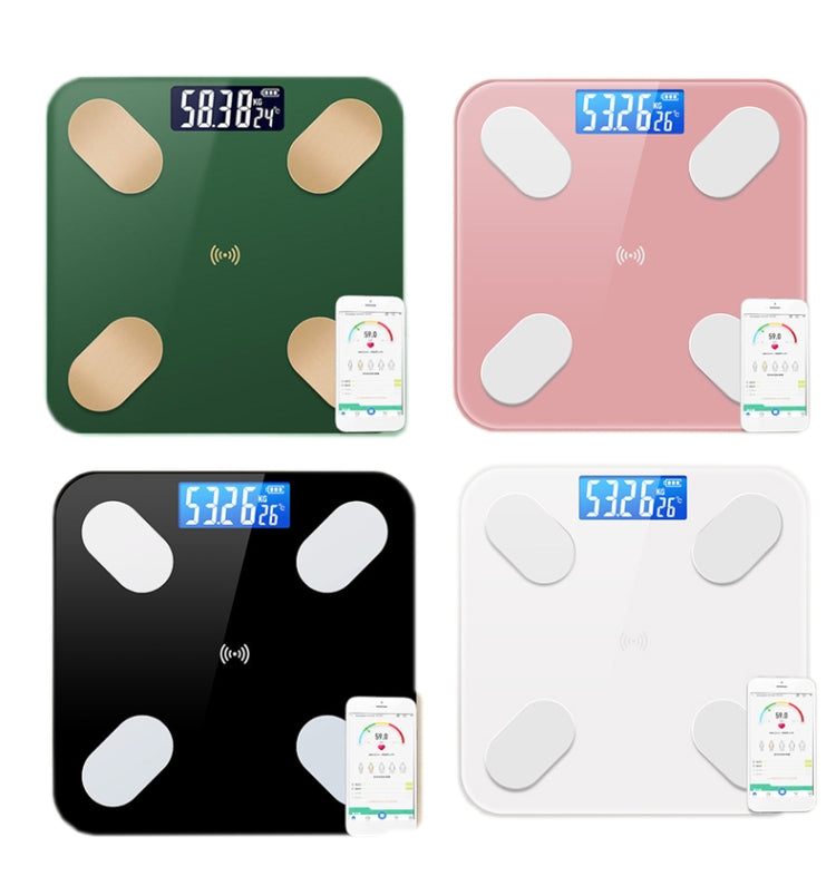 Smart Bluetooth Weight Scale Home Body Fat Measurement Health Scale Charge Model(Rose Gold True Class) - Body Scales by PMC TechLife | Online Shopping South Africa | PMC TechLife