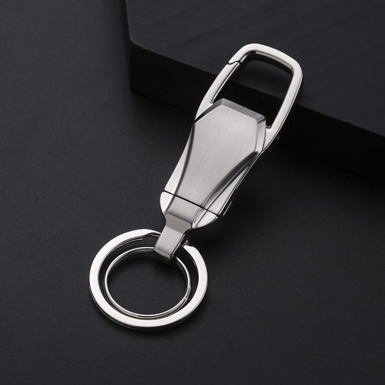 JOBON ZB-8780 Multi-Function Keychain Man Portable Mobile Phone Bracket Metal Waist Car Keychain(Silver) - Key Rings by JOBON | Online Shopping South Africa | PMC Jewellery | Buy Now Pay Later Mobicred