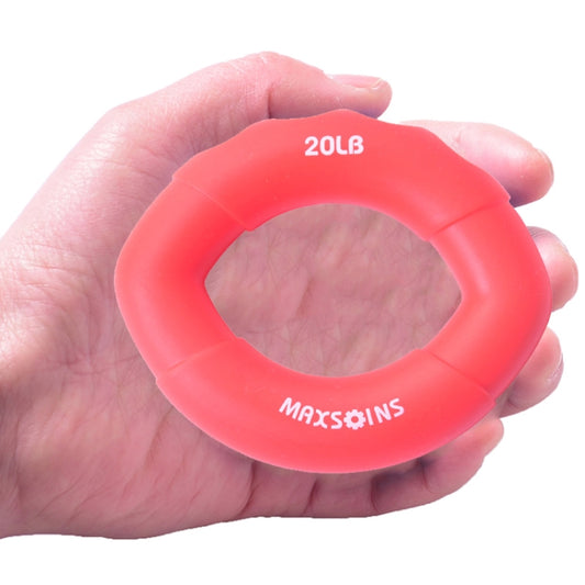 MAXSOINS MXO-009898 Silicone Finger Exercise Grip Device Olive Shape Rehabilitation Finger Pinch Device, Specification: 20LB(Red) - Fitness Equipments by PMC Jewellery | Online Shopping South Africa | PMC Jewellery | Buy Now Pay Later Mobicred