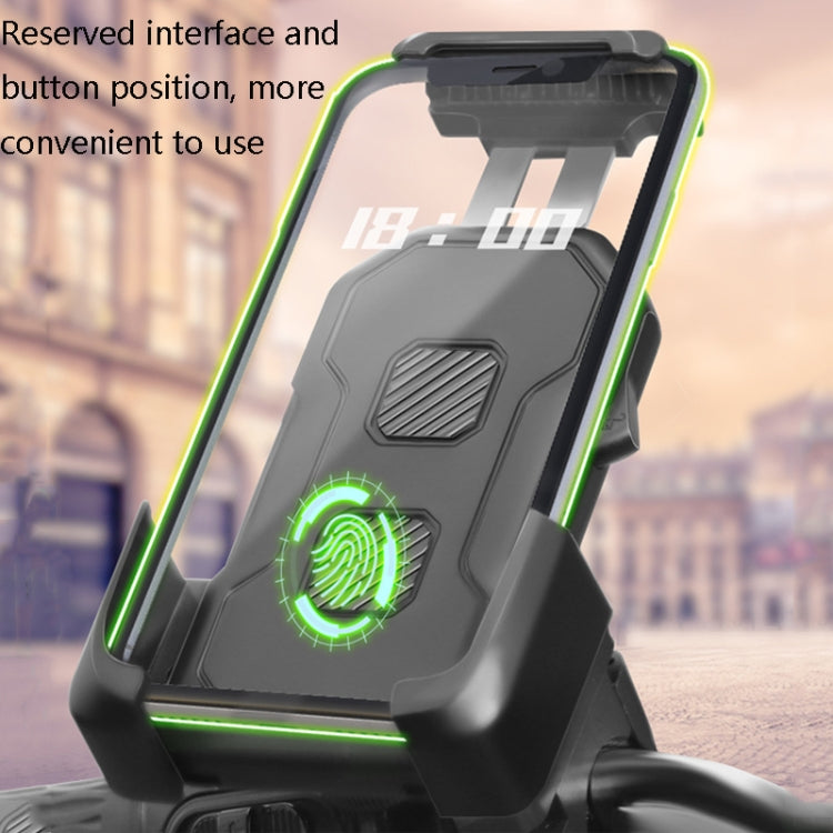 HW-68 Motorcycle Bicycle Navigation Mobile Phone Bracket, Style: Rearview Mirror - Holder by PMC TechLife | Online Shopping South Africa | PMC TechLife | Buy Now Pay Later Mobicred