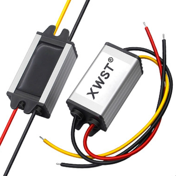 XWST DC 12/24V To 5V Converter Step-Down Vehicle Power Module, Specification: 12V To 5V 5A Small Aluminum Shell -  by PMC Jewellery | Online Shopping South Africa | PMC Jewellery | Buy Now Pay Later Mobicred