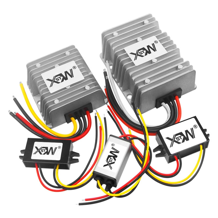 XWST DC 12/24V To 5V Converter Step-Down Vehicle Power Module, Specification: 12V To 5V 6A Small Aluminum Shell - free shipping - PMC Jewellery - Order now!