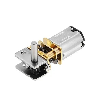 GW12N20 Worm Gear Low Speed Motor Ultra Mini Gear Power-Off Self-Locking Motor For Smart Car Robot(6V 10RPM) - Motor Module by PMC Jewellery | Online Shopping South Africa | PMC Jewellery | Buy Now Pay Later Mobicred