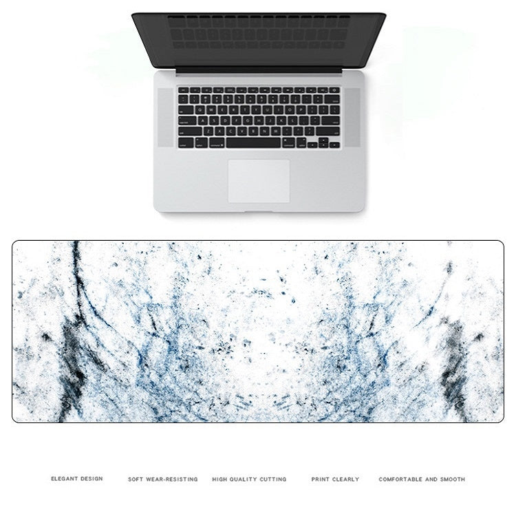 400x900x4mm Marbling Wear-Resistant Rubber Mouse Pad(Black Gold Marble) - Mouse Pads by PMC TechLife | Online Shopping South Africa | PMC TechLife | Buy Now Pay Later Mobicred