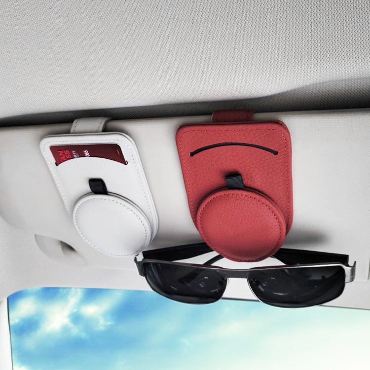 538 Car Glasses Clip Car Sun Visor Card Storage Clip(Black) - Sunglasses & Glasses Clips by PMC TechLife | Online Shopping South Africa | PMC TechLife | Buy Now Pay Later Mobicred