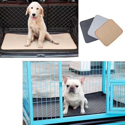 100x67cm Car Pet Injection Pad Waterproof Pad Cat Dog Sofa Waterproof Diapholic Carpet Water Absorbing Pad(Light Grey) - Seat Accessories by PMC Jewellery | Online Shopping South Africa | PMC Jewellery | Buy Now Pay Later Mobicred