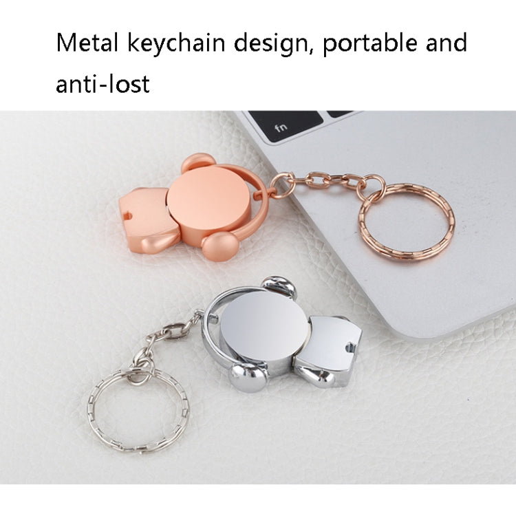 Y01 Metal Musician Car Cartoon Style U Disk, Capacity: 64GB(Silver) - USB Flash Drives by PMC Jewellery | Online Shopping South Africa | PMC Jewellery | Buy Now Pay Later Mobicred