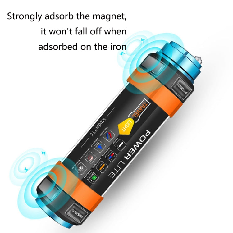 T15 Outdoor LED Camping Light Multi-Function Emergency IP68 Waterproof Flashlight with Mosquito Repellent / Warning Function - Camping Lighting by PMc TechLife | Online Shopping South Africa | PMc TechLife | Buy Now Pay Later Mobicred