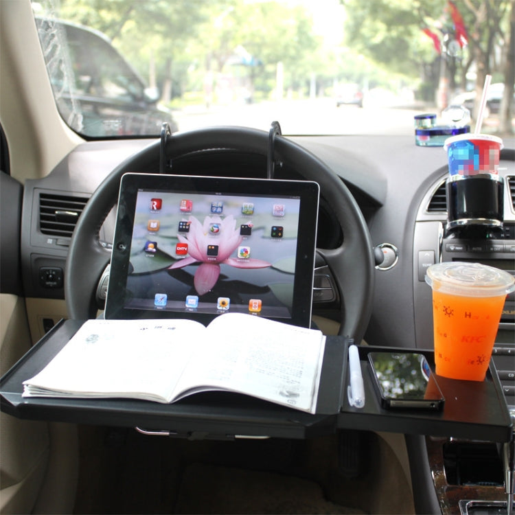 SHUNWEI SD-1508C Car With Drawer Steering Wheel Card Table Computer Rack Chair Back Bracket Storage Table Dinner Plate - free shipping - PMC TechLife - Order now!