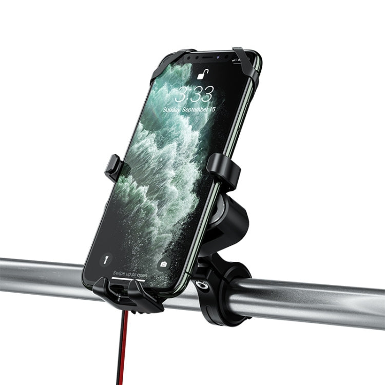 M10 2.4A Charging Version Kewig Motorcycle Electric Car Mobile Phone Navigation Waterproof Bracket - Holder by Kewig | Online Shopping South Africa | PMC Jewellery | Buy Now Pay Later Mobicred