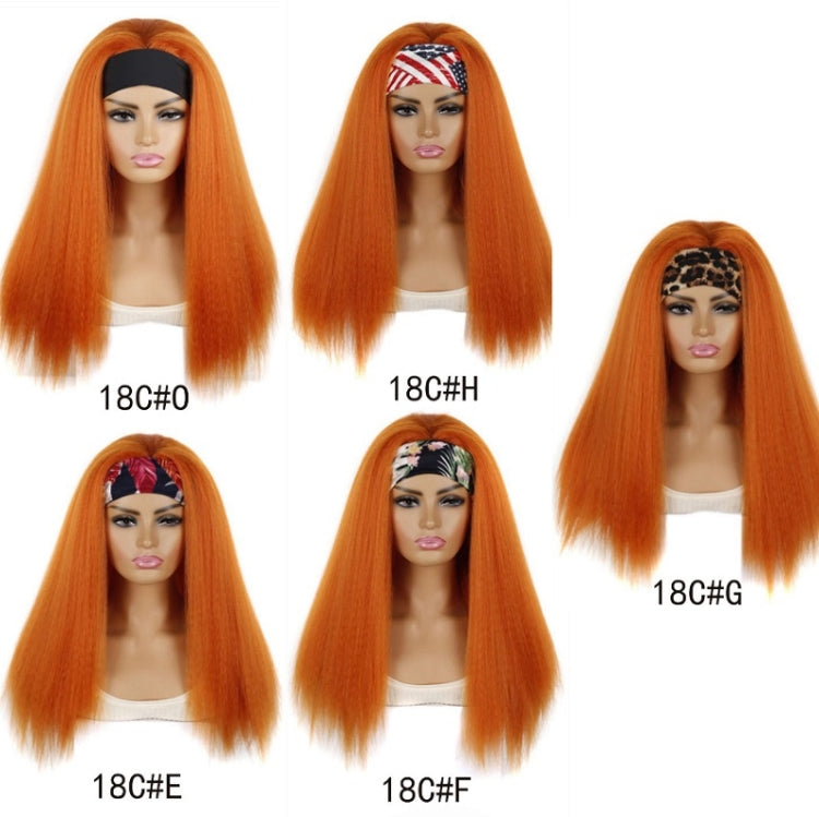 Turban Headband Corn Beard Long Hair Wig Headgear, Color Classification: 18C # E - free shipping - PMC TechLife - Order now!