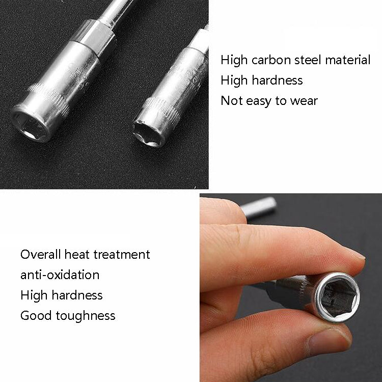 T-Wrench Car Assembly Repair Sleeve Wrench Hexagon Lengthening Socket, Specification: 13mm - Hand Tool Sets by PMC TechLife | Online Shopping South Africa | PMC TechLife | Buy Now Pay Later Mobicred