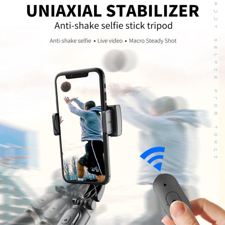 CYKE Q08 Anti-Shake Gimbal Bluetooth Selfie Stick Handheld Phone Live Tripod(No light Version) - Selfie Sticks by CYKE | Online Shopping South Africa | PMC Jewellery | Buy Now Pay Later Mobicred