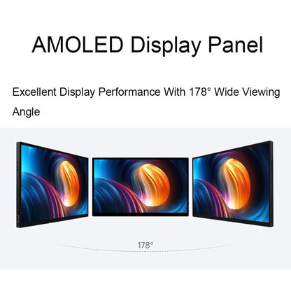 Waveshare 13.3 Inch 2K 2560×1440 HDMI/Type-C Display Interface AMOLED Touch Display(US Plug) - Modules Expansions Accessories by Waveshare | Online Shopping South Africa | PMC Jewellery | Buy Now Pay Later Mobicred