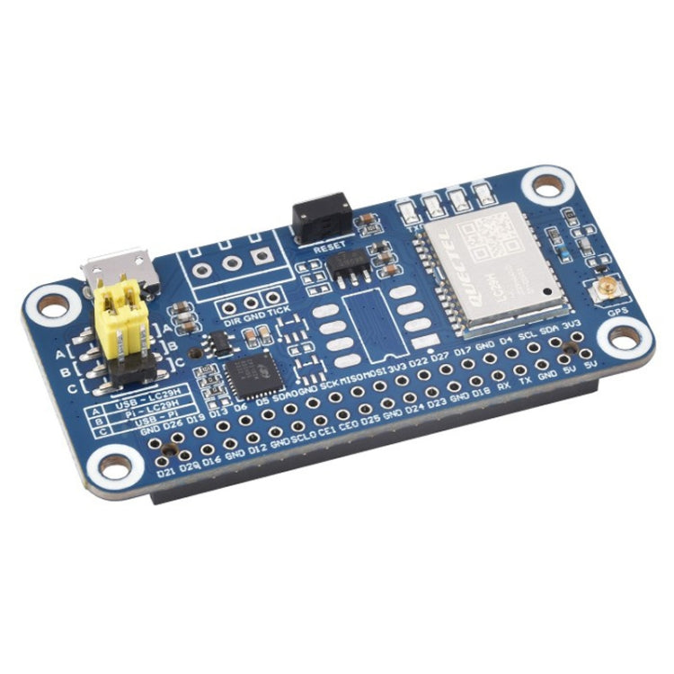 Waveshare For Raspberry Pi LC29H Series Dual-Band L1+L5 Positioning GPS Module, Spec: (BS) GPS/RTK HAT - Raspberry Pi Accessories by Waveshare | Online Shopping South Africa | PMC Jewellery | Buy Now Pay Later Mobicred