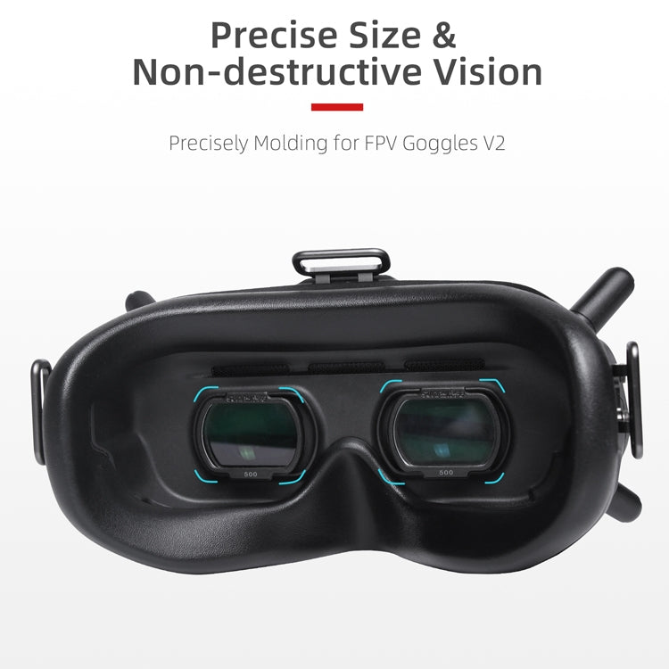 Sunnylife FV-Q9334 2 PCS Myopia Lens Nearsighted Corrective Aspherical Lens for DJI FPV Goggles V2, Colour: 200 Degree - Lens Accessories by Sunnylife | Online Shopping South Africa | PMC Jewellery | Buy Now Pay Later Mobicred