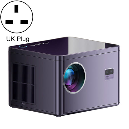 K1 1080P HD Motorized Focus Projector Home 5G Dual-Band WiFi Wireless Projector(UK Plug) - Mini Projector by PMC Jewellery | Online Shopping South Africa | PMC Jewellery | Buy Now Pay Later Mobicred