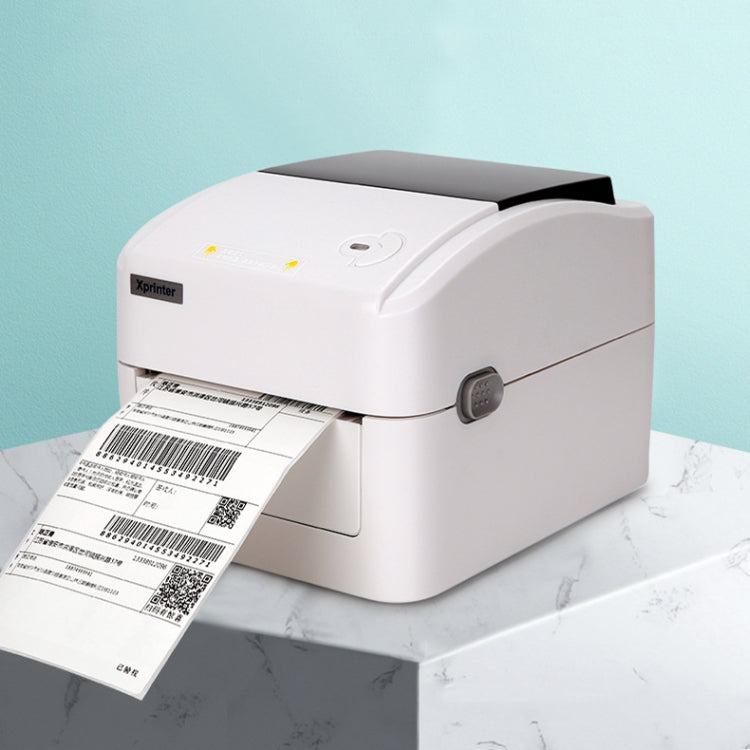 Xprinter XP-420B 108mm Express Order Printer Thermal Label Printer, Style:USB+LAN Port(EU Plug) - Printer by Xprinter | Online Shopping South Africa | PMC Jewellery | Buy Now Pay Later Mobicred