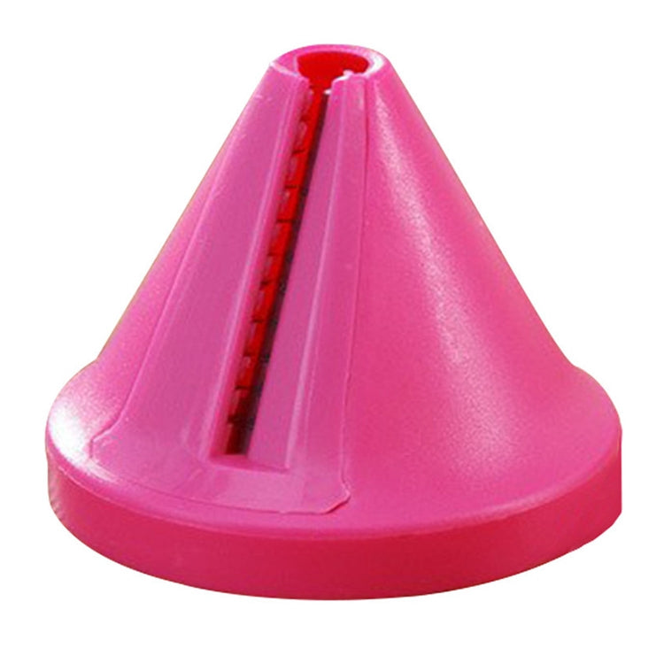 Kitchen Funnel Model Spiral Slicer Vegetable Shred Carrot Cutter(Red) - Cutter & Peeler by PMC TechLife | Online Shopping South Africa | PMC TechLife | Buy Now Pay Later Mobicred