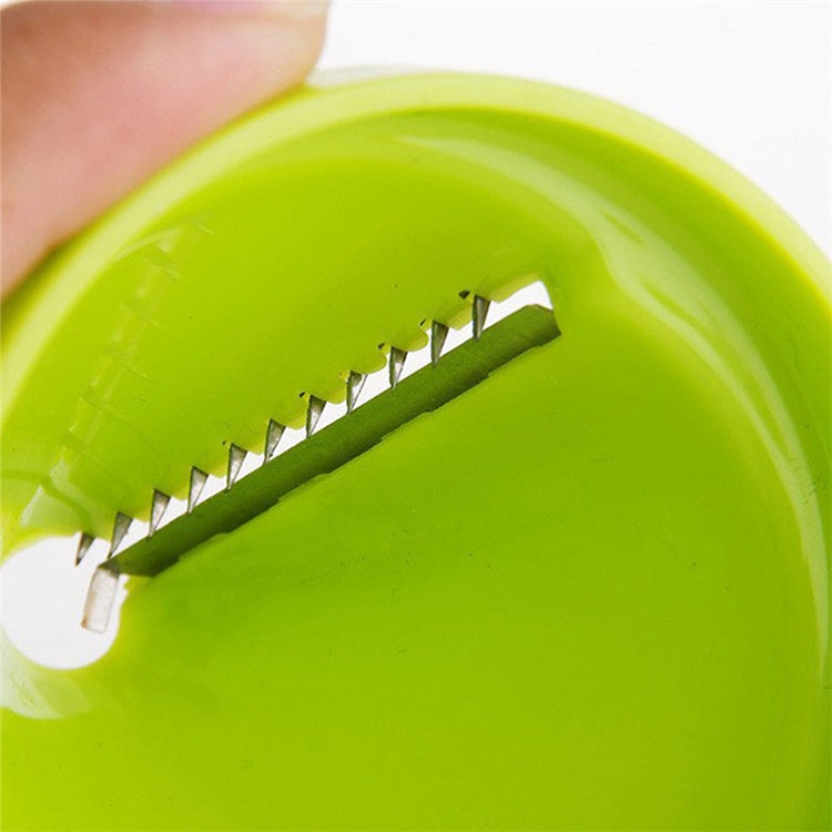Kitchen Funnel Model Spiral Slicer Vegetable Shred Carrot Cutter(Red) - Cutter & Peeler by PMC TechLife | Online Shopping South Africa | PMC TechLife | Buy Now Pay Later Mobicred