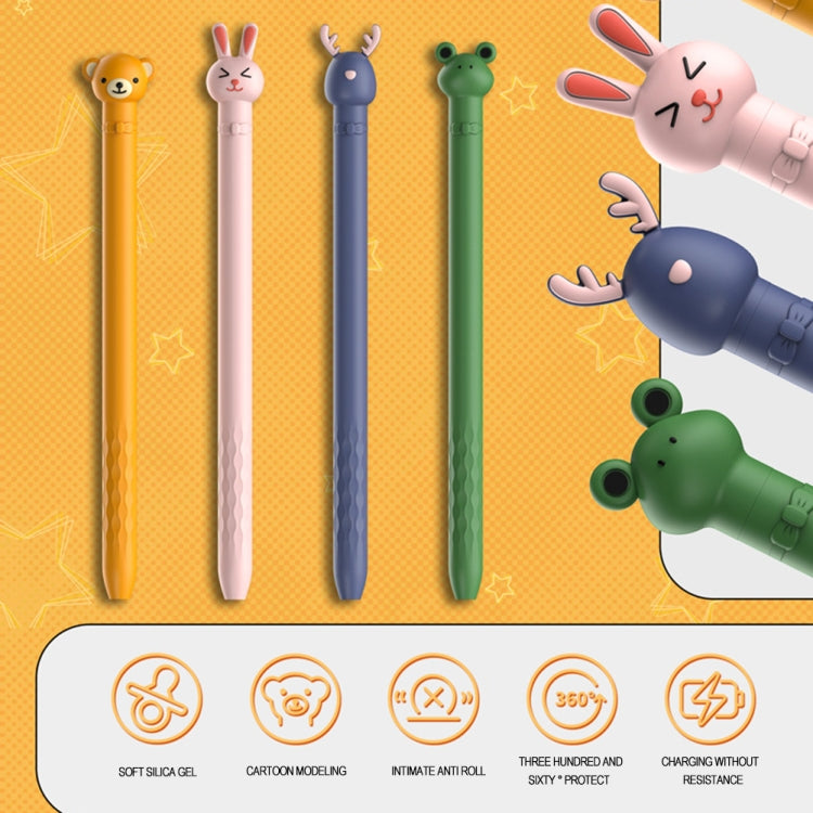 Cartoon Silicone Capacitive Pen Non-Slip And Anti-Drop Protective Cover For Apple Pencil 1(Rabbit) - Pencil Accessories by PMc TechLife | Online Shopping South Africa | PMc TechLife | Buy Now Pay Later Mobicred