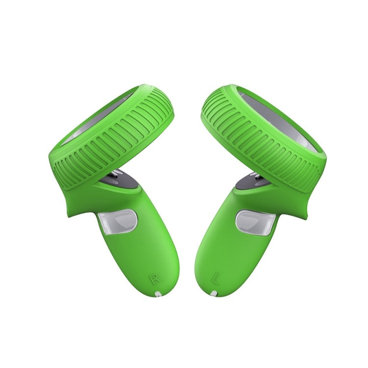 VR Handle Silicone Non-slip Drop Resistant Protective Cver For Meta Quest(Luminous Green) - VR Accessories by PMC TechLife | Online Shopping South Africa | PMC TechLife | Buy Now Pay Later Mobicred