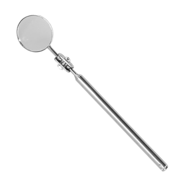 Car Repair Detection Mirror Universal Folding Telescopic Mirror Welding Chassis Inspection Mirror, Model: Silver 50mm - Inspection Tools by PMC TechLife | Online Shopping South Africa | PMC TechLife | Buy Now Pay Later Mobicred