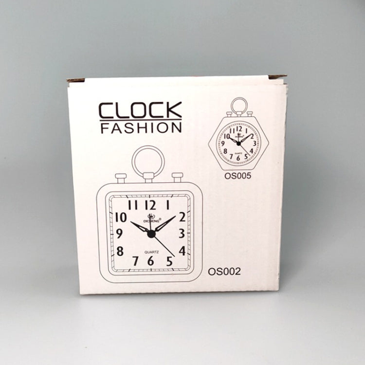 Candy Color Office Home Student Square Alarm Clock(Black) - Alarm Clocks by PMC TechLife | Online Shopping South Africa | PMC TechLife
