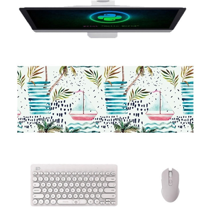 900x400x5mm Office Learning Rubber Mouse Pad Table Mat(12 Tropical Rainforest) - Mouse Pads by PMC TechLife | Online Shopping South Africa | PMC TechLife | Buy Now Pay Later Mobicred