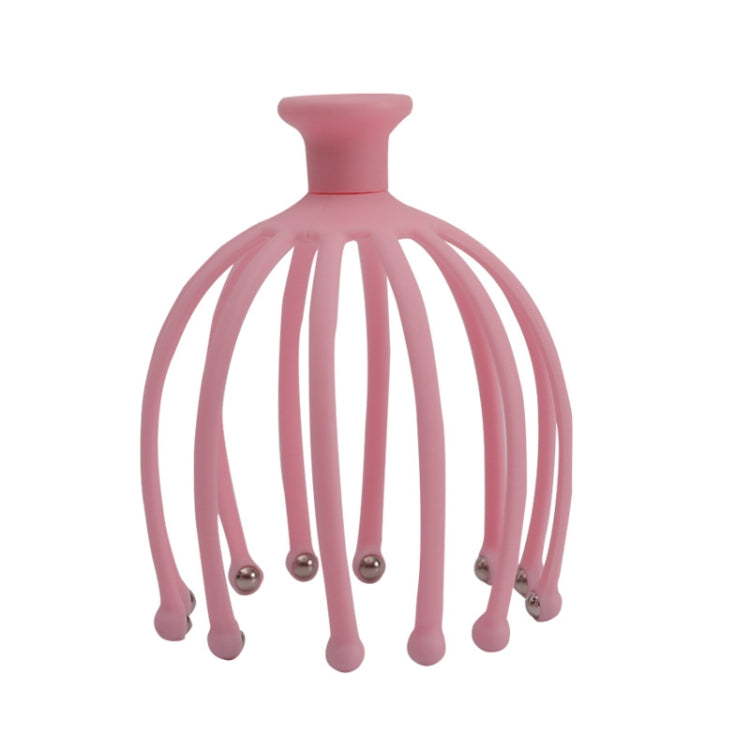 12 Claw Head Massager Octopus Rotating Ball Relaxing Massager(Pink) - free shipping - PMC TechLife - Order now!