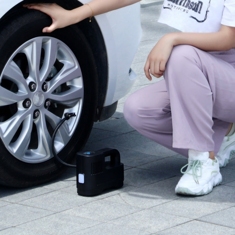 Portable Multi-Function Smart Car Inflatable Pump Electric Air Pump, Style: Wired With Light Pointer - Inflatable Pump by PMC TechLife | Online Shopping South Africa | PMC TechLife